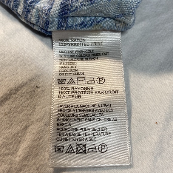 Men’s Tommy Bahama Monaco Blue Primo Palms size medium - Picture 5 of 6